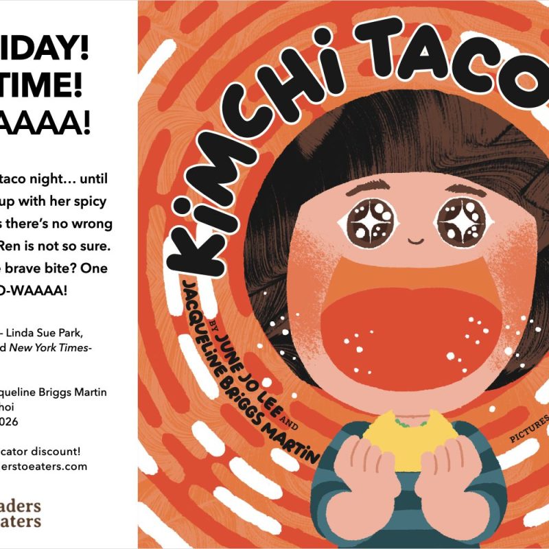 book cover featuring child with open mouth
